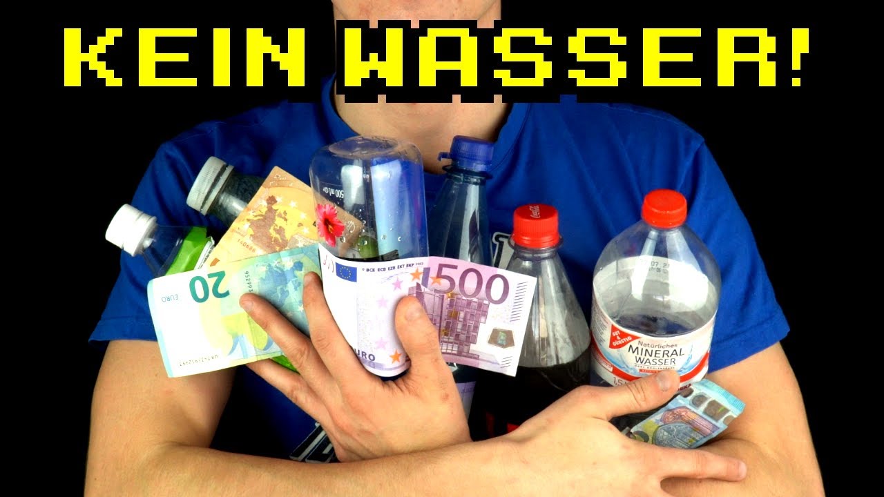 Wie viel Geld spart man wenn man nur Leitungswasser trinkt?