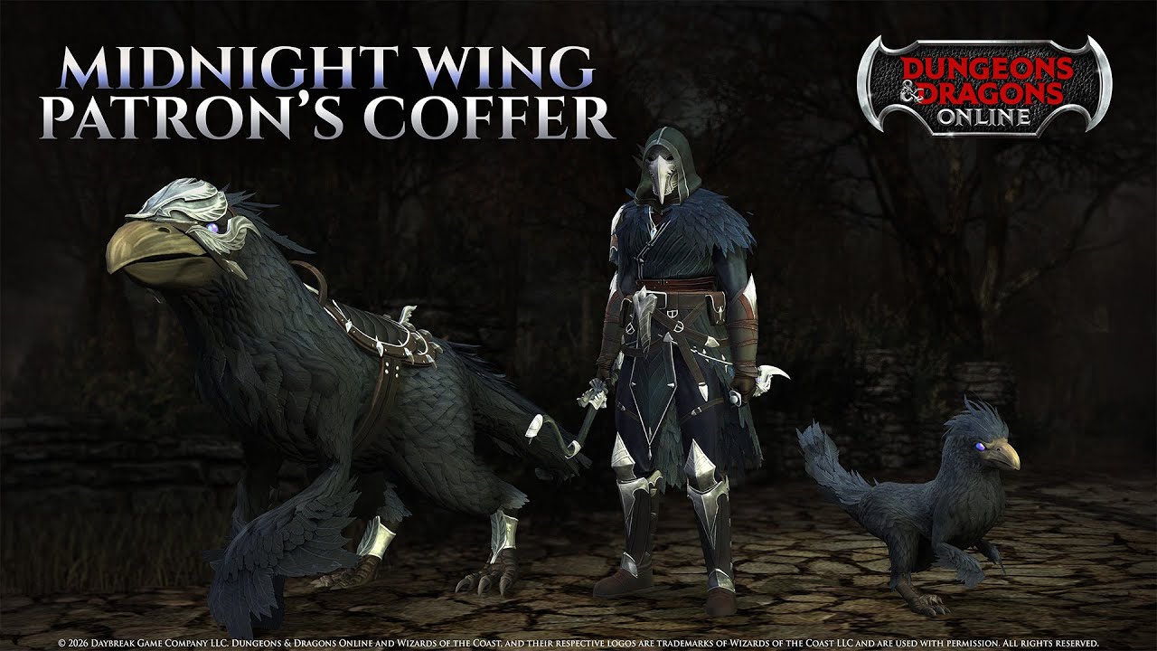 SJ shows off DDO's Patron's Coffer of the Midnight Wing