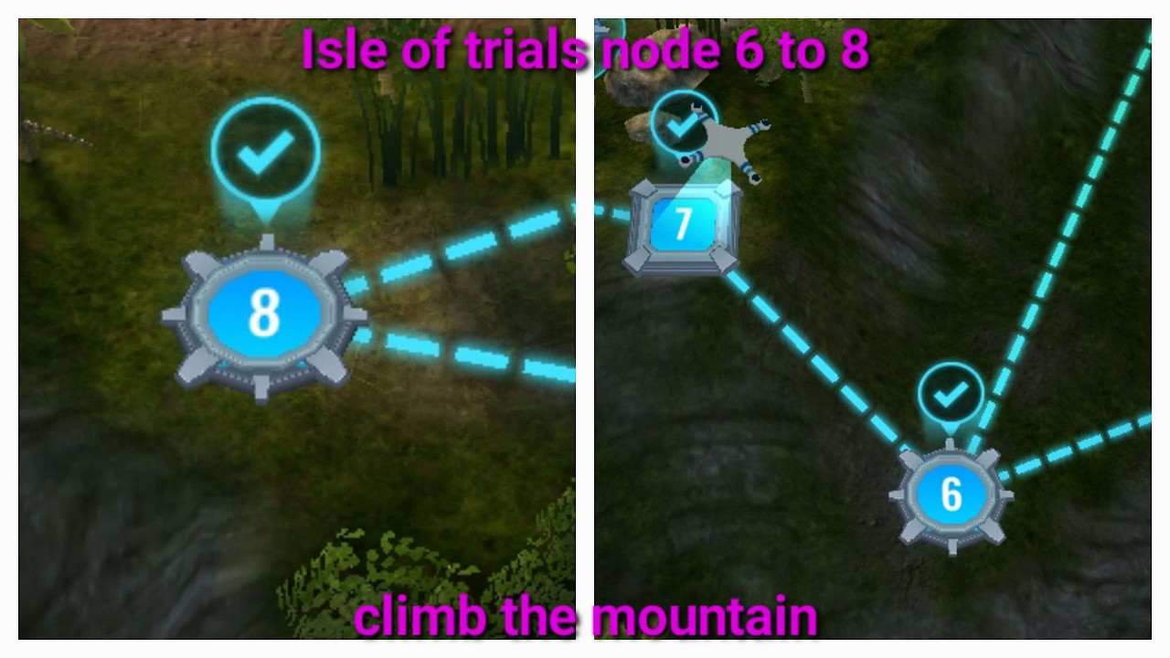 Isle of trials Season 3.2 Walkthrough part 5 climb the mountain | Jurassic World Alive
