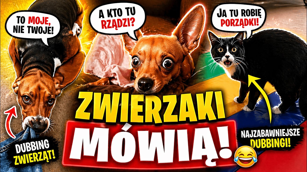 🎬73 NAJŚMIESZJNIEJSZE POLSKIE DUBBINGI ZWIERZĄT🤣