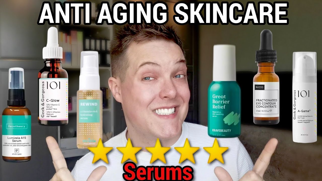 10 BEST ANTI-AGEING SERUMS 2022 😍 - Anti Aging Skincare Perfected