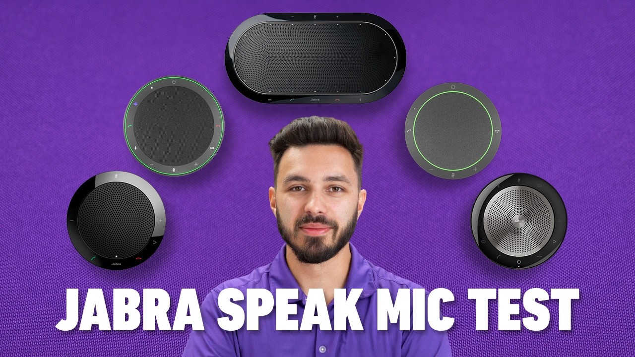 Соревнование микрофонов Jabra Speak в конференц-зале: какой микрофон работает лучше всего?