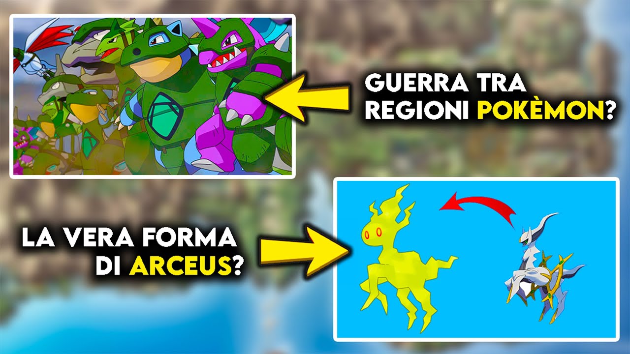 I CINQUE MISTERI PIÙ GRANDI DELL'INTERO MONDO POKÉMON PARTE 2!