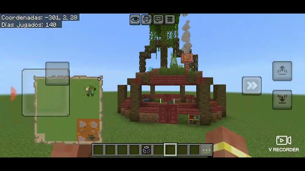 Hacienda estructuras en cada bioma de Minecraft #planicie