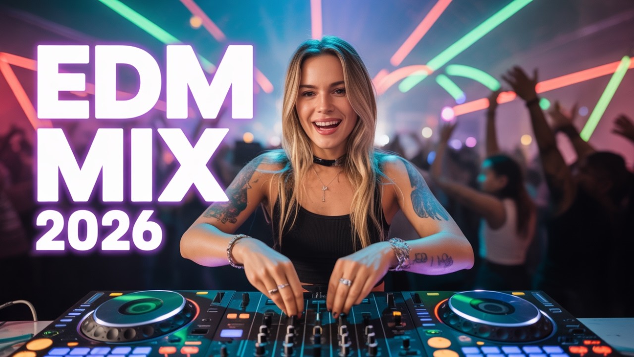EDM Bass Boosted Mix 2026 ⚡ Top Remixes & Gaming Music 🎧