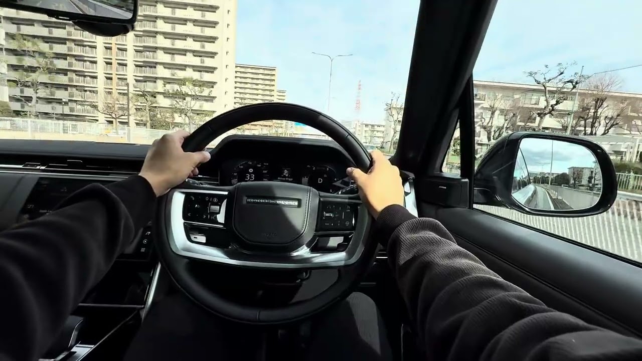 Range Rover 運転席視点　レンジローバー