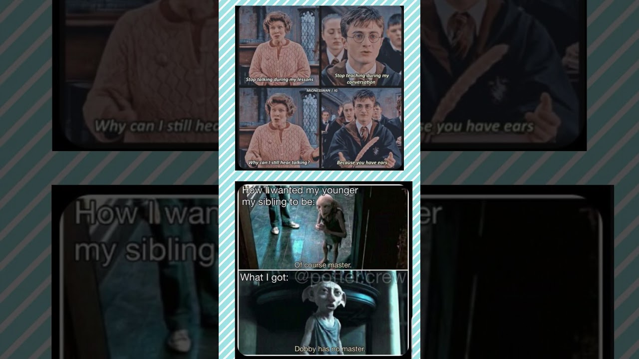 Teacher vs Student Logic 😂 | Harry Potter Classroom Meme + Dobby Reality Check 