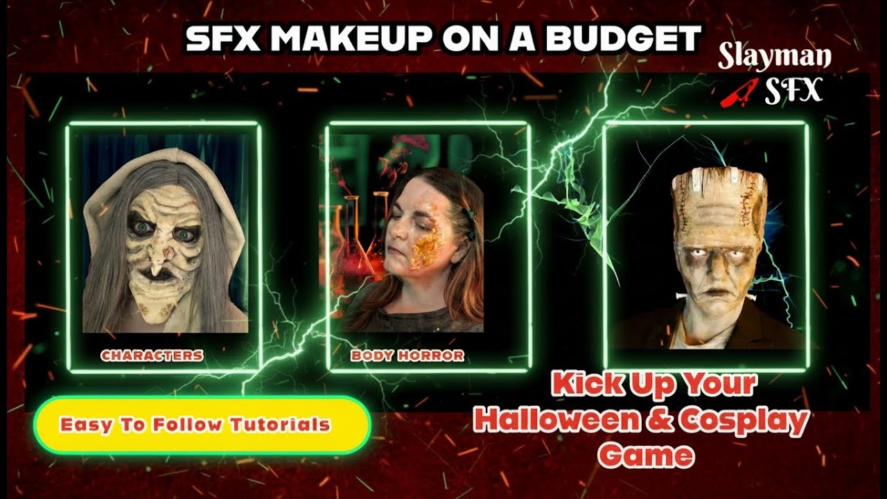 SFX Makeup On A Budget? Tutorials You Need To Try in 2026
