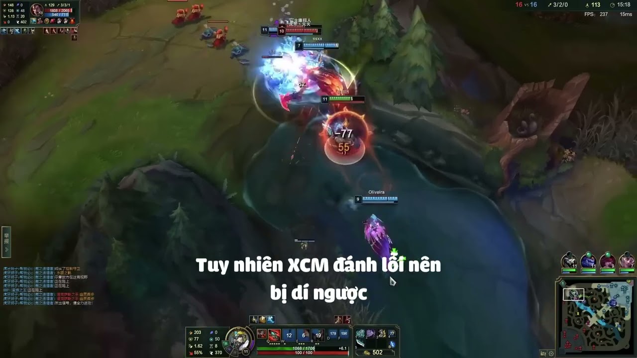 Xiaohao Tryndamere, tr&ugrave;m Tryndamere b&aacute;n h&agrave;nh cho cả XiaoChaomeng