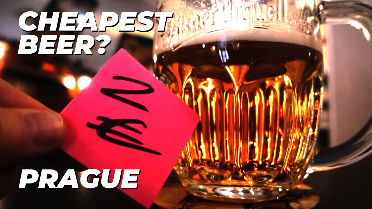 Challenge Accepted: Let's find the CHEAPEST BEER in Prague!