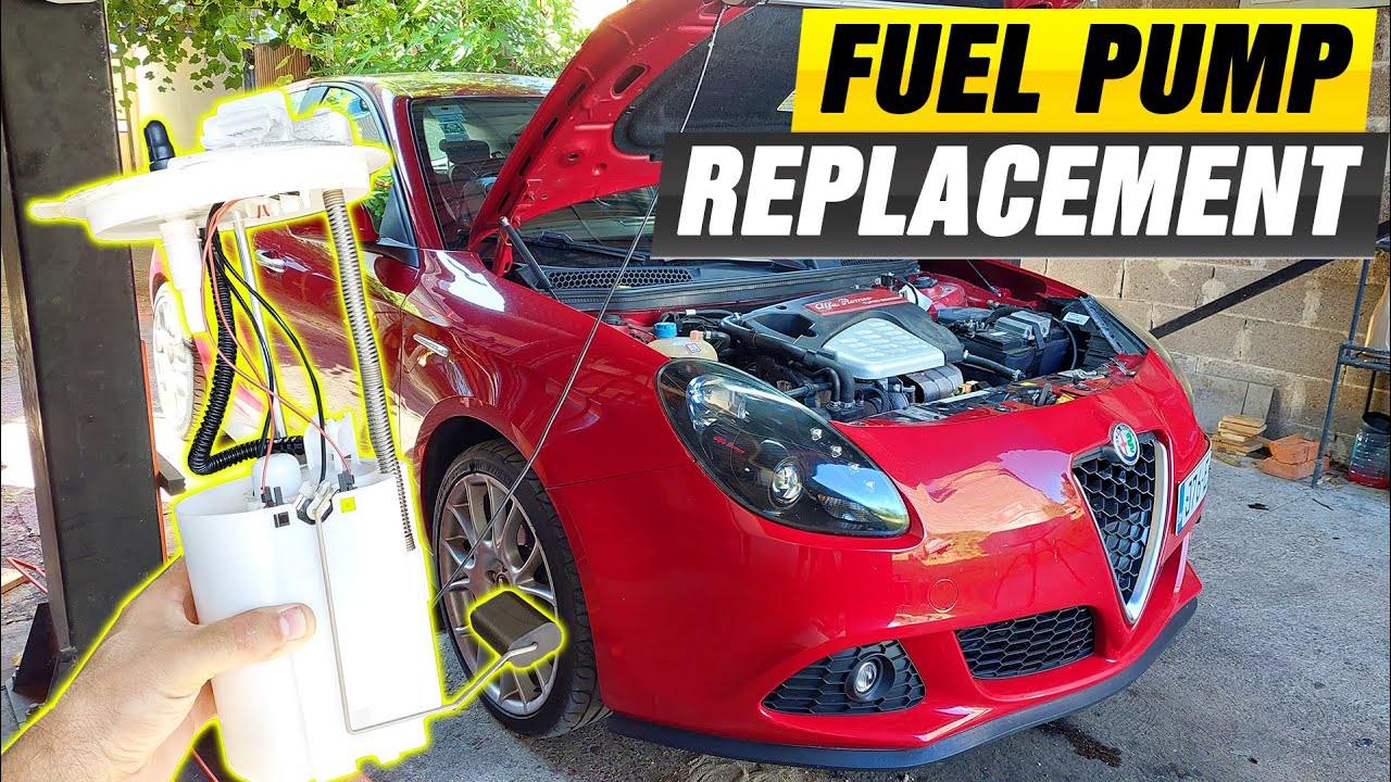 ALFA GIULIETTA FUEL PUMP REPLACEMENT