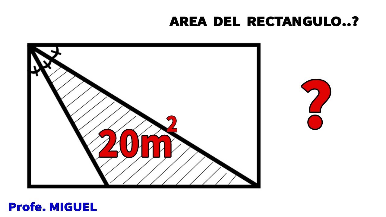 CRACK!!!!💪💪😆Halla el  Área DEL RECTANGULO😡