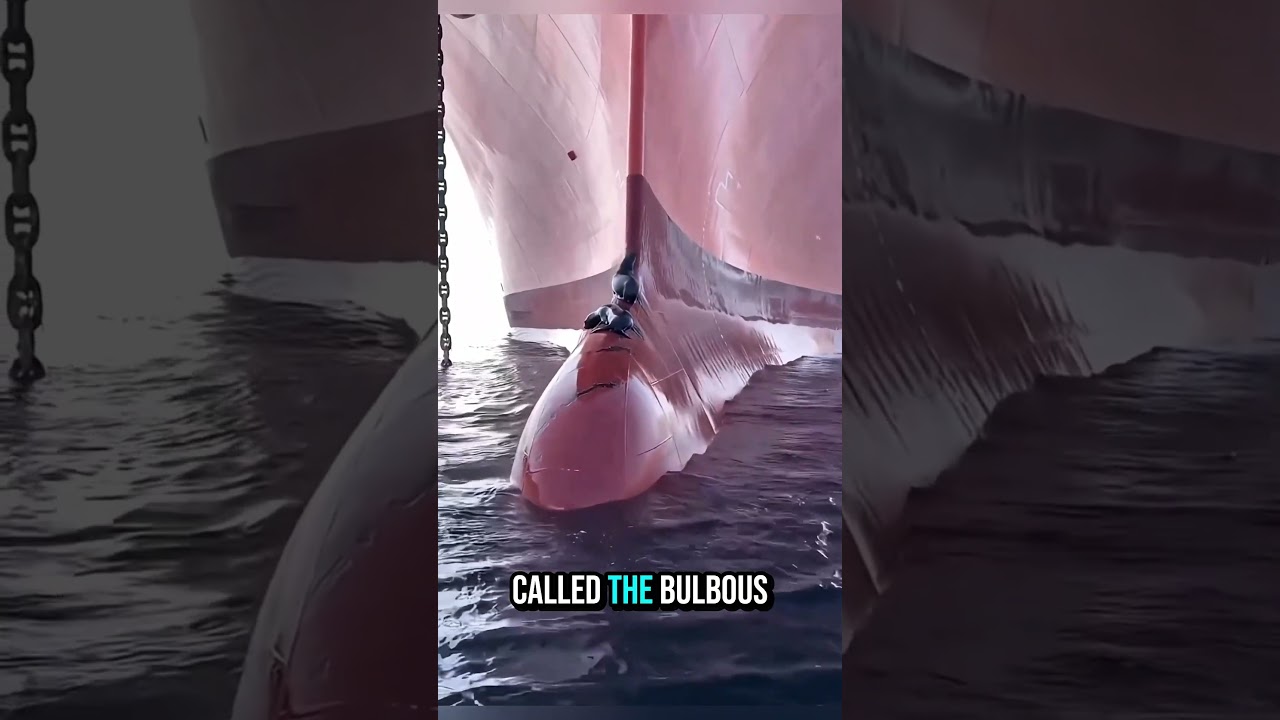Why Ships Have That Weird Nose? #reels #facts