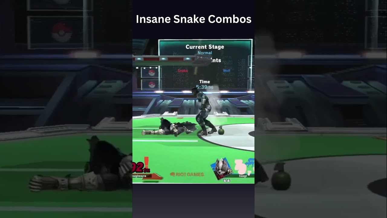 An Insane Snake Down Throw Combo!