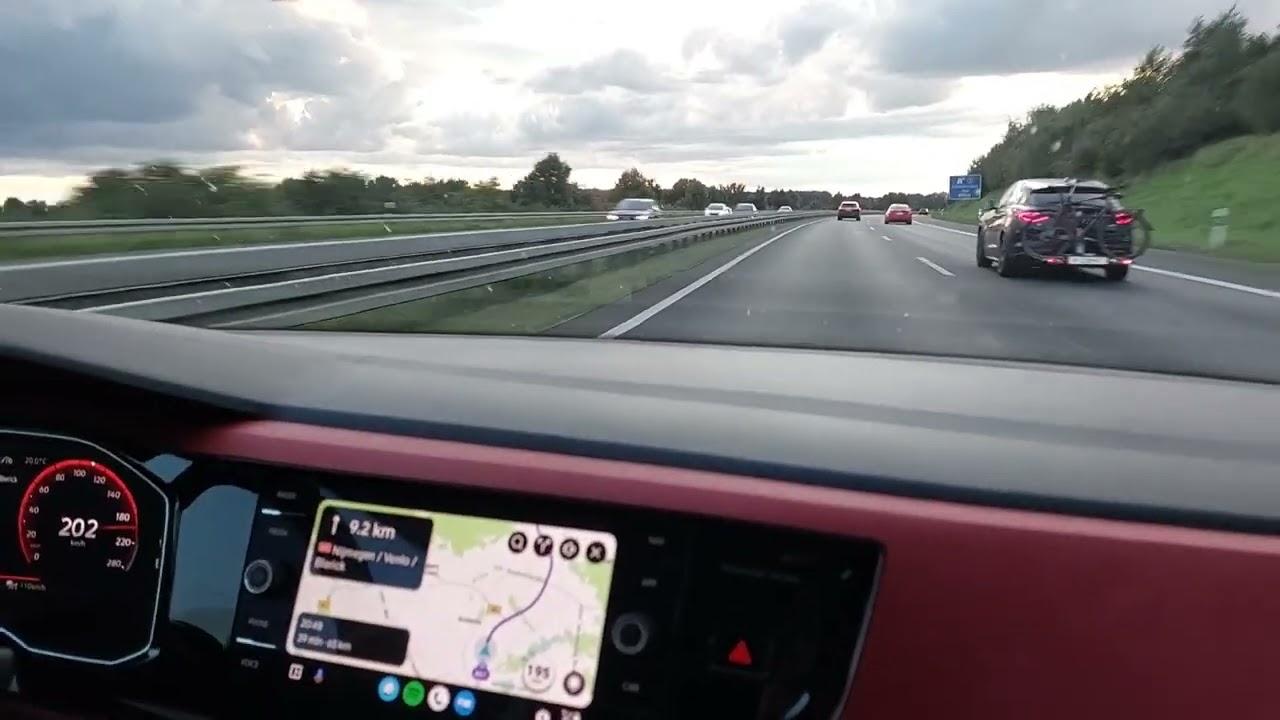 2020 Polo AW GTI - Autobahn fun after stage 1 tune.