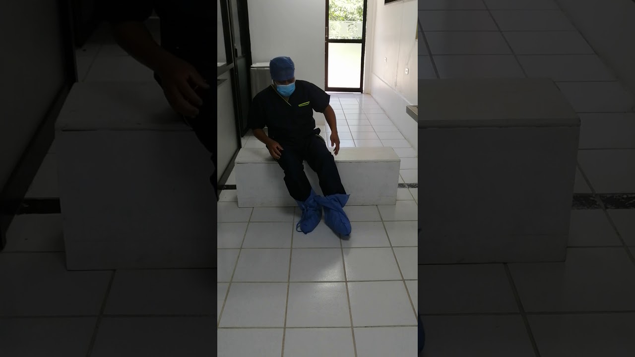 Como pasar  el Transfer de Área Negra al Área Gris del Quirófano, practico y fácil.