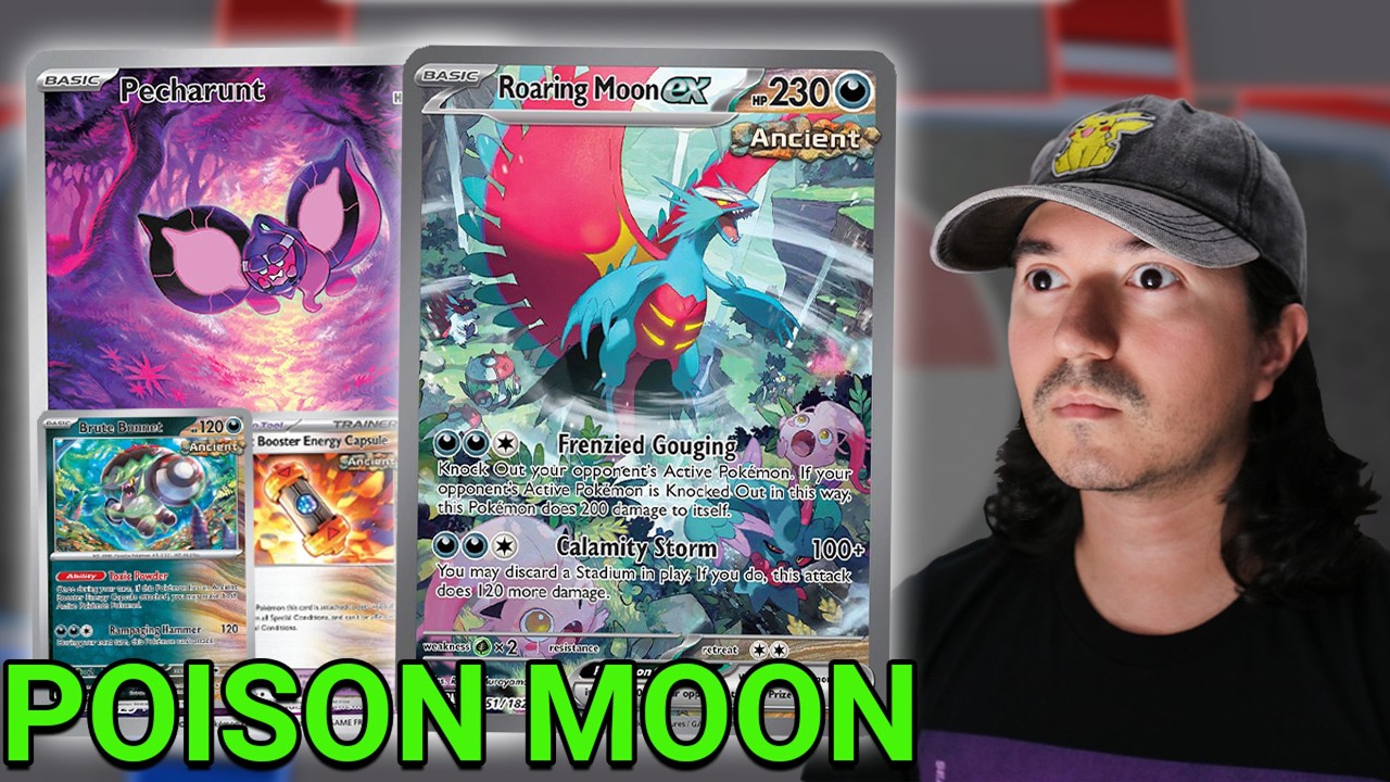 Climbing the Pokemon TCG Live Ladder with Poison Roaring Moon EX