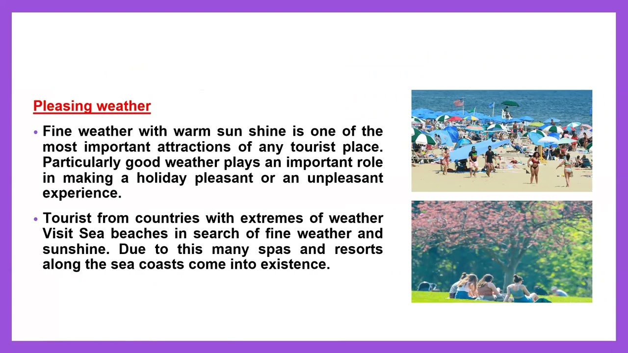 Macro Perspective of Tourism and Hospitality- Components, Characters and Importance of Tourism