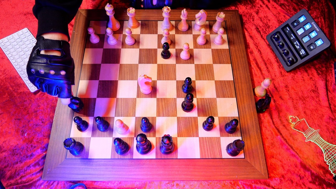 How To Build a Winning Pawnchain ♔ ASMR Chess