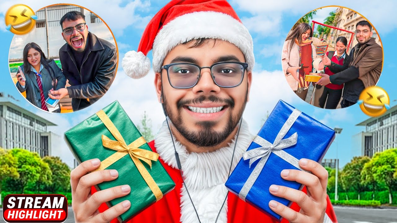 Giving Gifts To Random Girls! - IRL Live Stream Highlights 