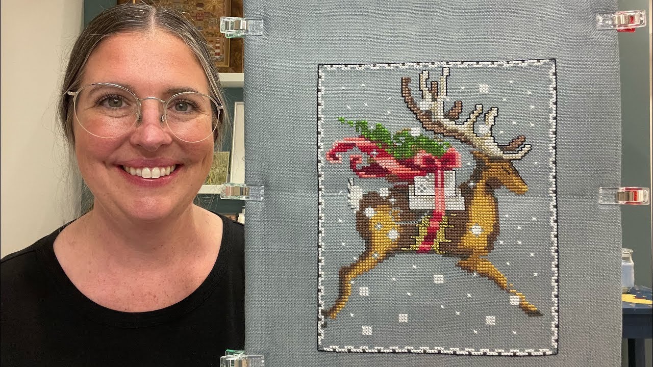 Flosstube WIP Parade of Cross Stitch Christmas Edition 
