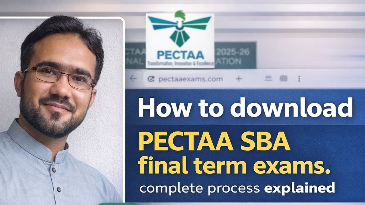 How to generate SBA final term exams || Complete process explained