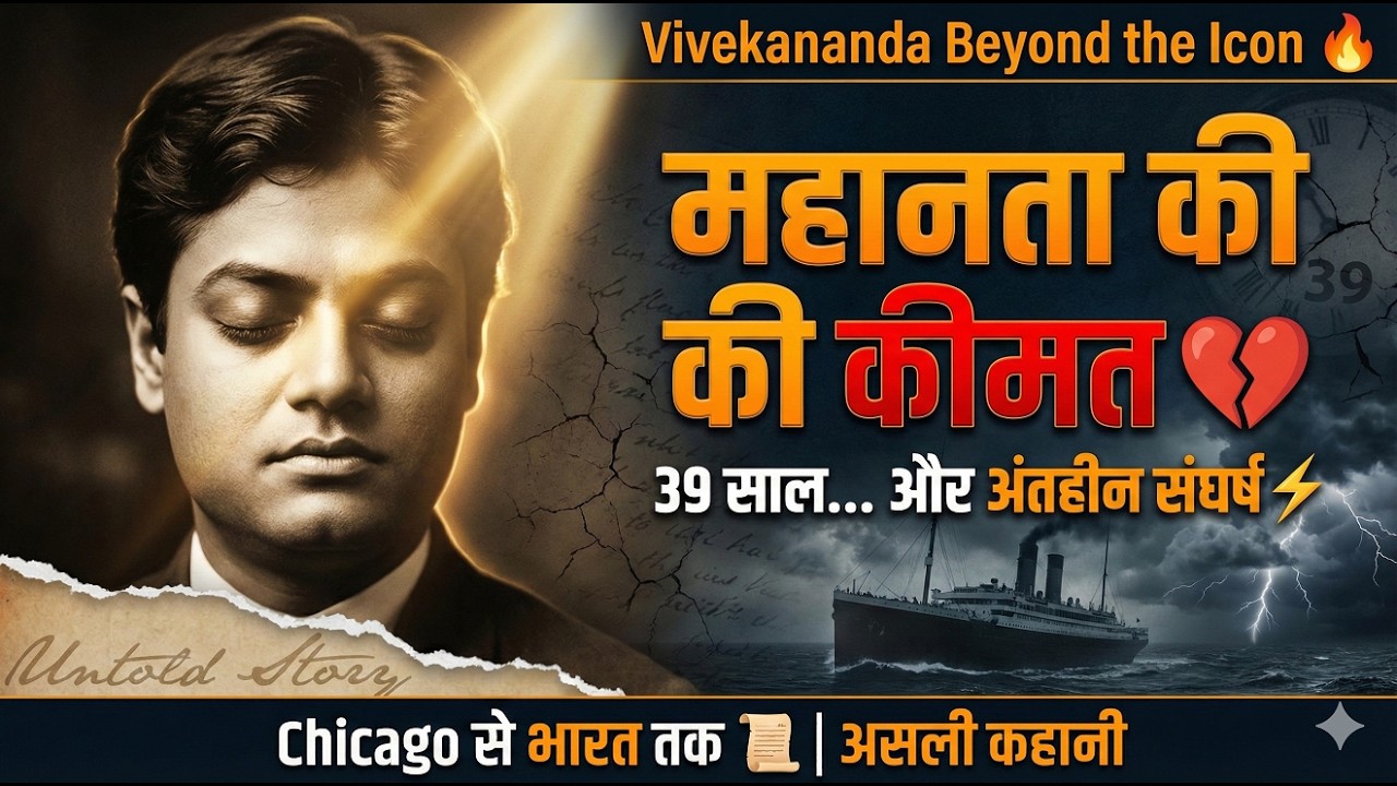 39 Years, A Lifetime of Struggle ⚡ | Swami Vivekananda’s Untold Story | महानता की कीमत 💔