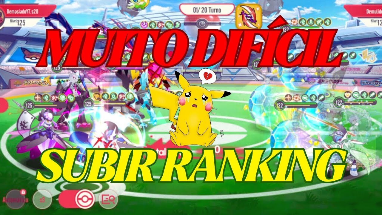 TÁ COMPLICADO SUBIR NO RANK! 😮‍💨🔥 ADVERSÁRIOS MUITO FORTES! MEGAMON GLOBAL!