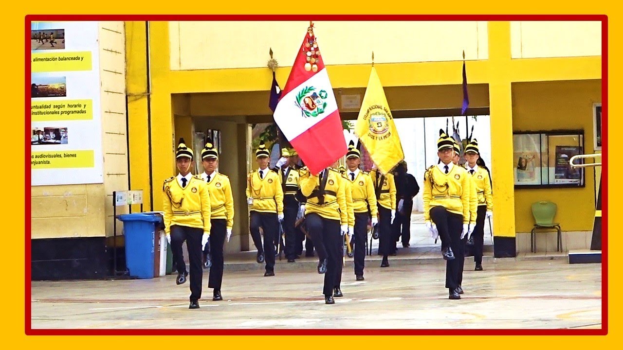 Colegio SAN JUAN de Trujillo - III Concurso de Escoltas Por sus 165º Aniversario - Trujillo Perú