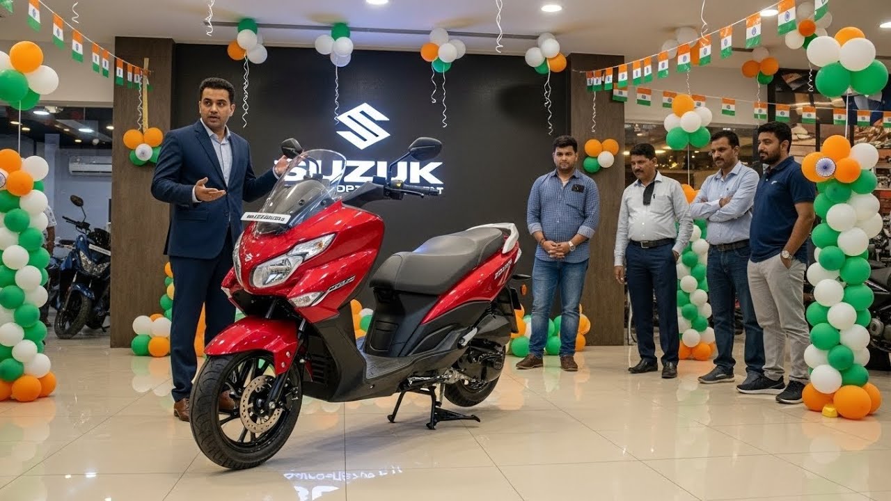 News 2026 Suzuki Burgman Street 160 😱🔥 New Model Leaked! Features, Price & Launch Date Revealed!