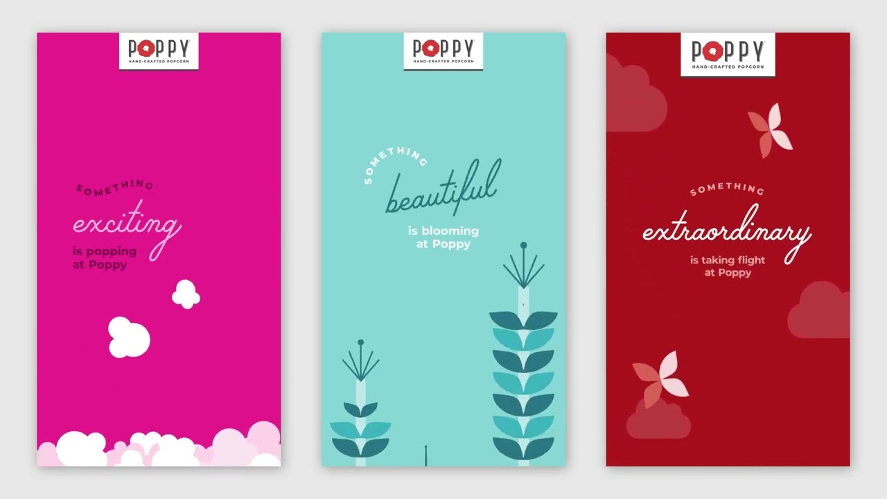 Poppy - New Bag Reveal - Triple Vertical