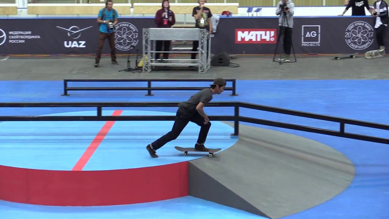 Ryo Sejiri qualification @ WORLD CUP SKATEBOARDING MOSCOW 2017