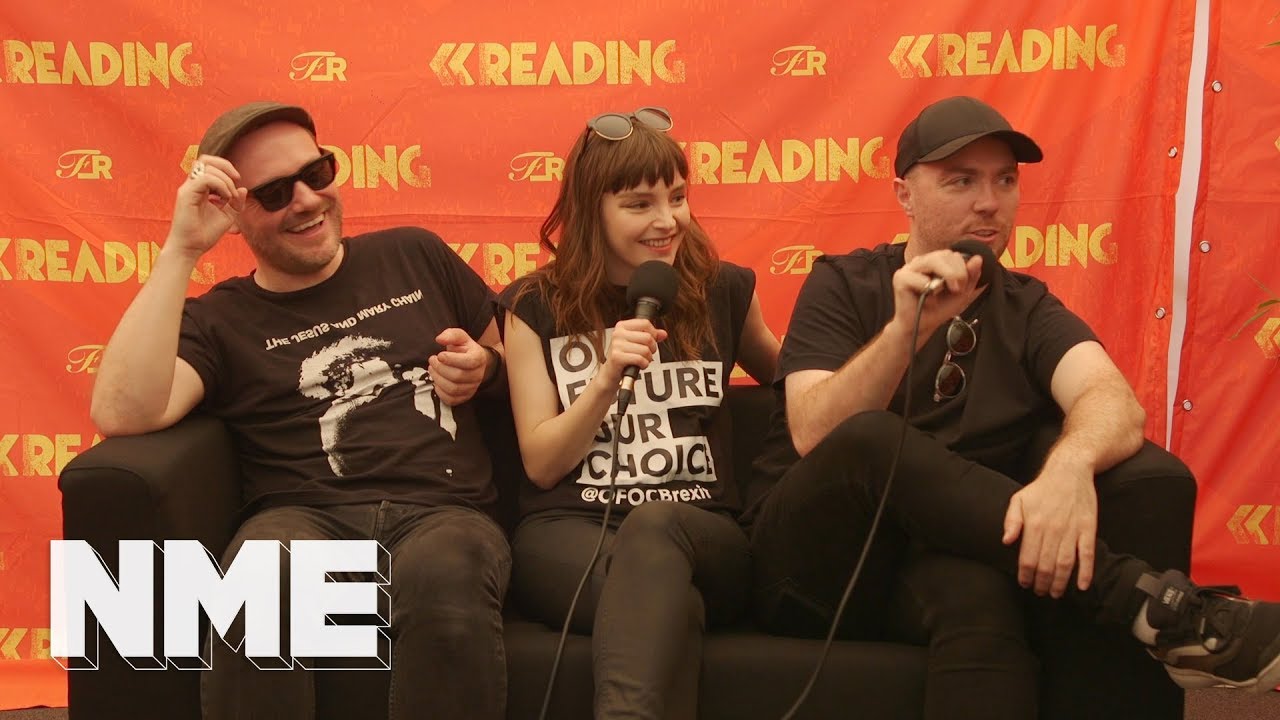 CHVRCHES at Reading 2019 on Deftones, Depeche Mode and big surprise on the way