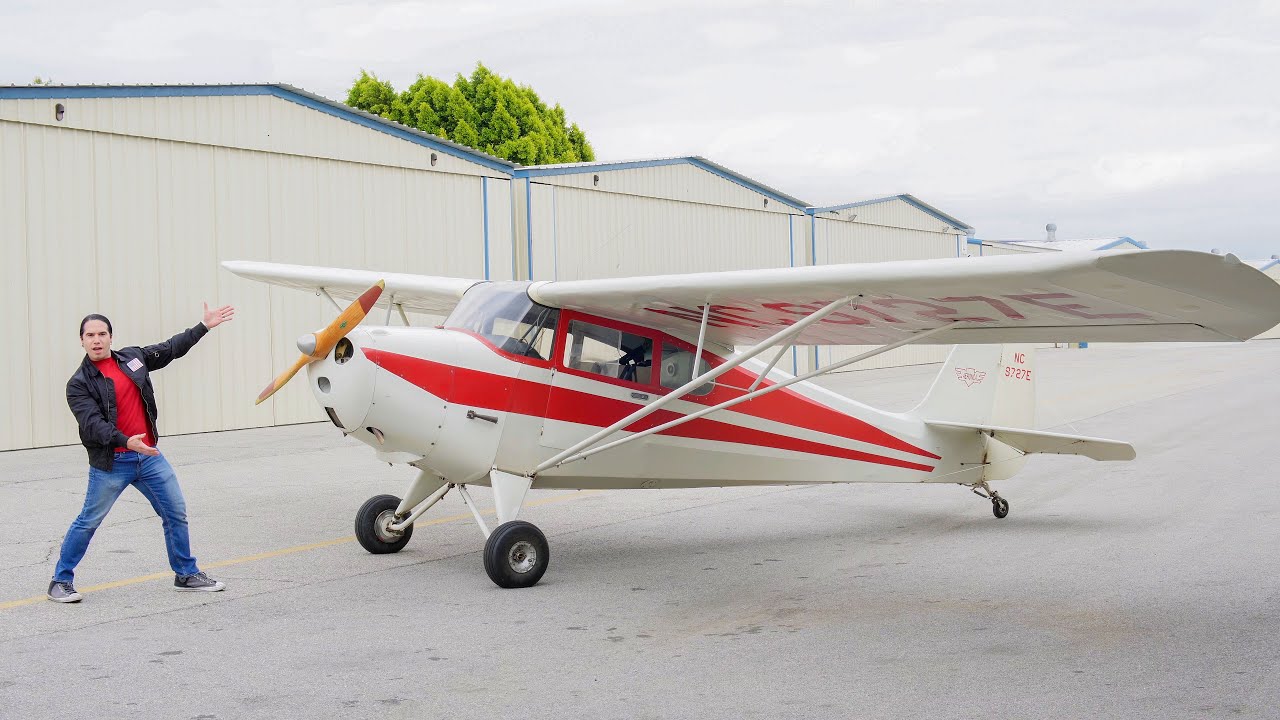 Buying a 77 YEAR OLD AIRPLANE (and flying it home!)