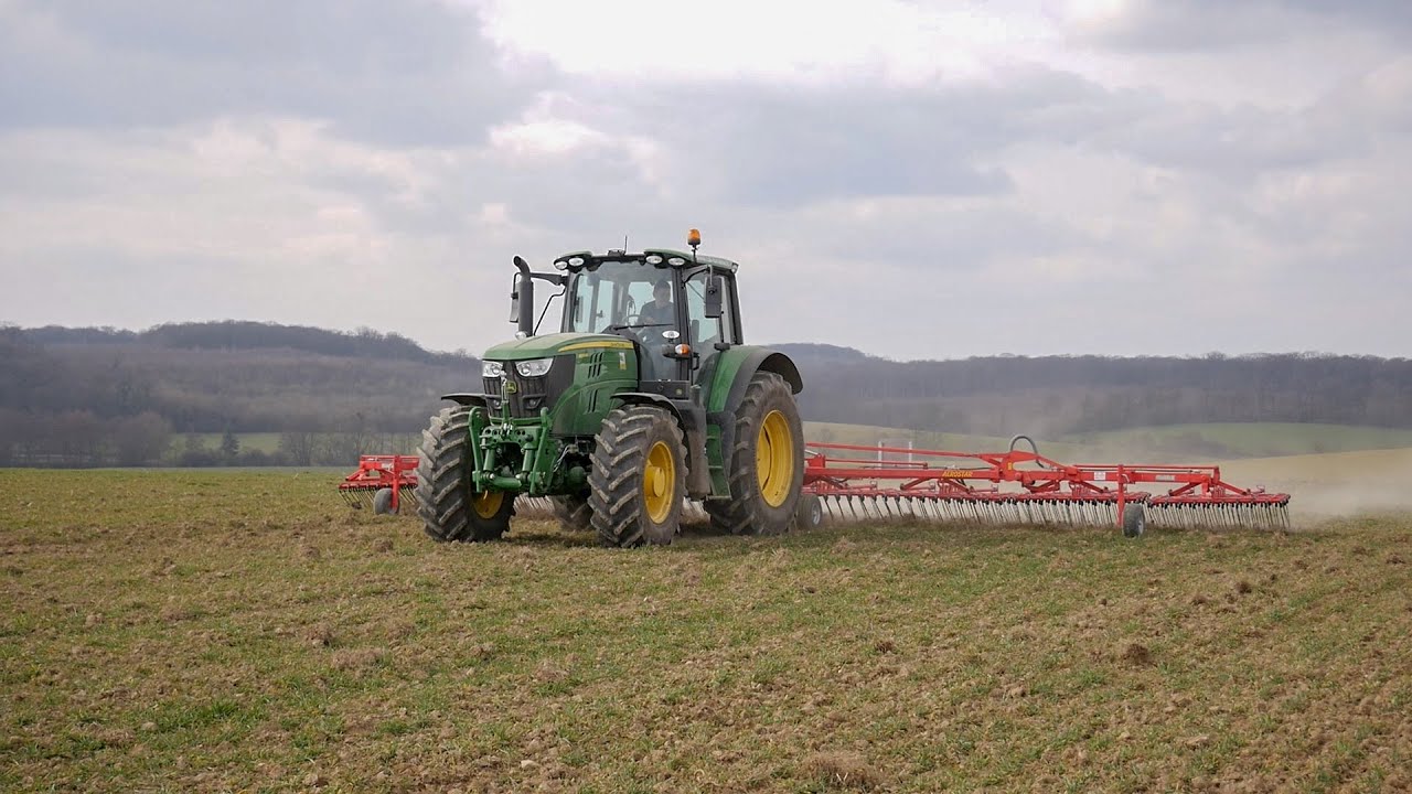 Une HERSE ETRILLE EINBOCK 12 mètres 🤠🌿
