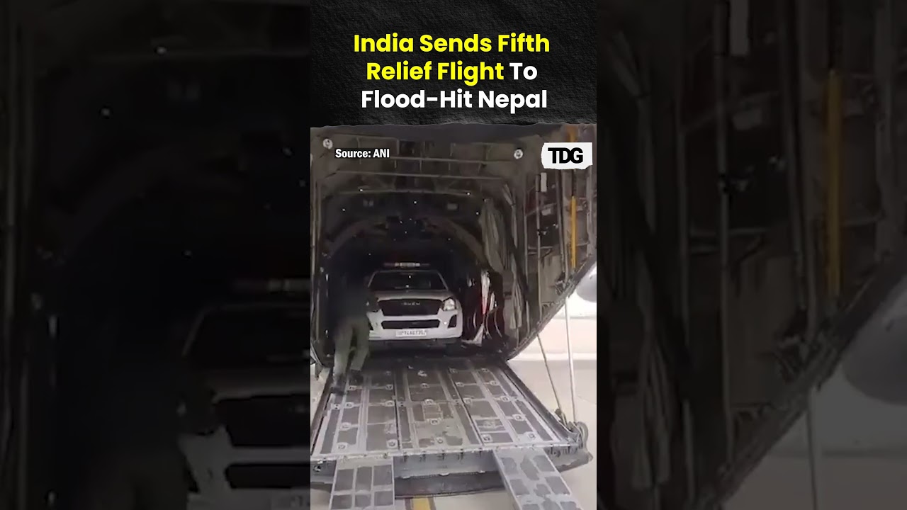 Nepal Floods: India Sends 5th Relief Aircraft With Rescue Team, 5.5 Tonnes Medicines