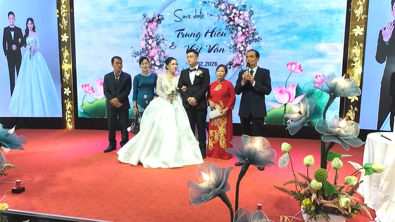 Lễ thành hôn Trung Hiếu & Việt Vân -  Ngày 06 -  02 -  2026   Sông Đà -  Hoà Bình