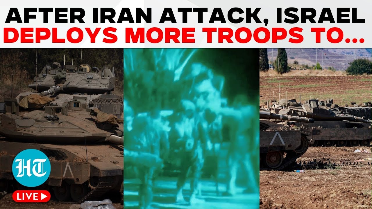 LIVE | Israel Deploys More Troops To Lebanon Following Iranian Missile Attack | Hezbollah | Mideast