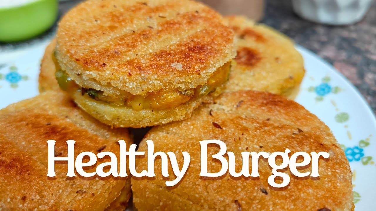 Crispy Suji Burger | Perfect Tea-Time Snack | Easy Tiffin Box Idea #sujirecipe #cooking #recipe