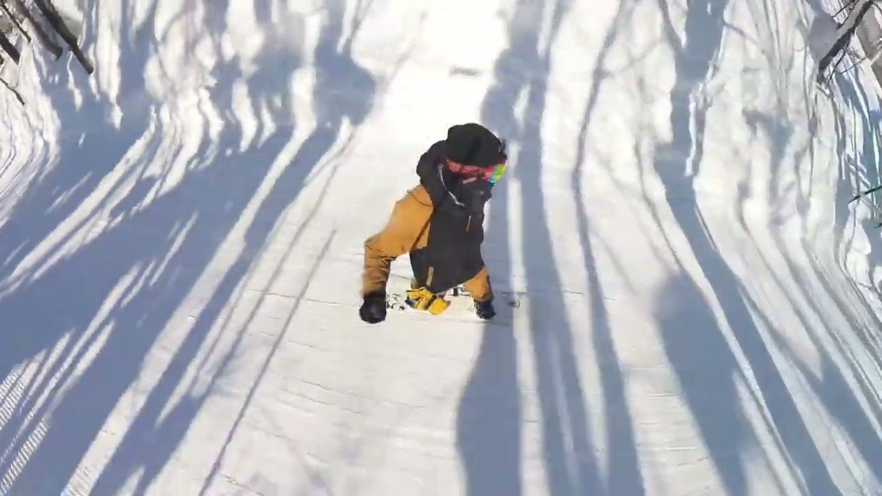 [SnowBoard] 羊蹄山も見える晴天でカービングバーンなルスツリゾート In 20260208