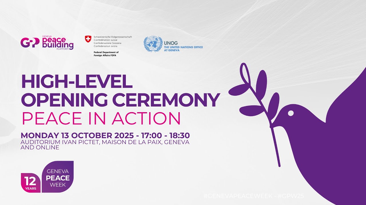 High-Level Opening Ceremony: Peace in Action