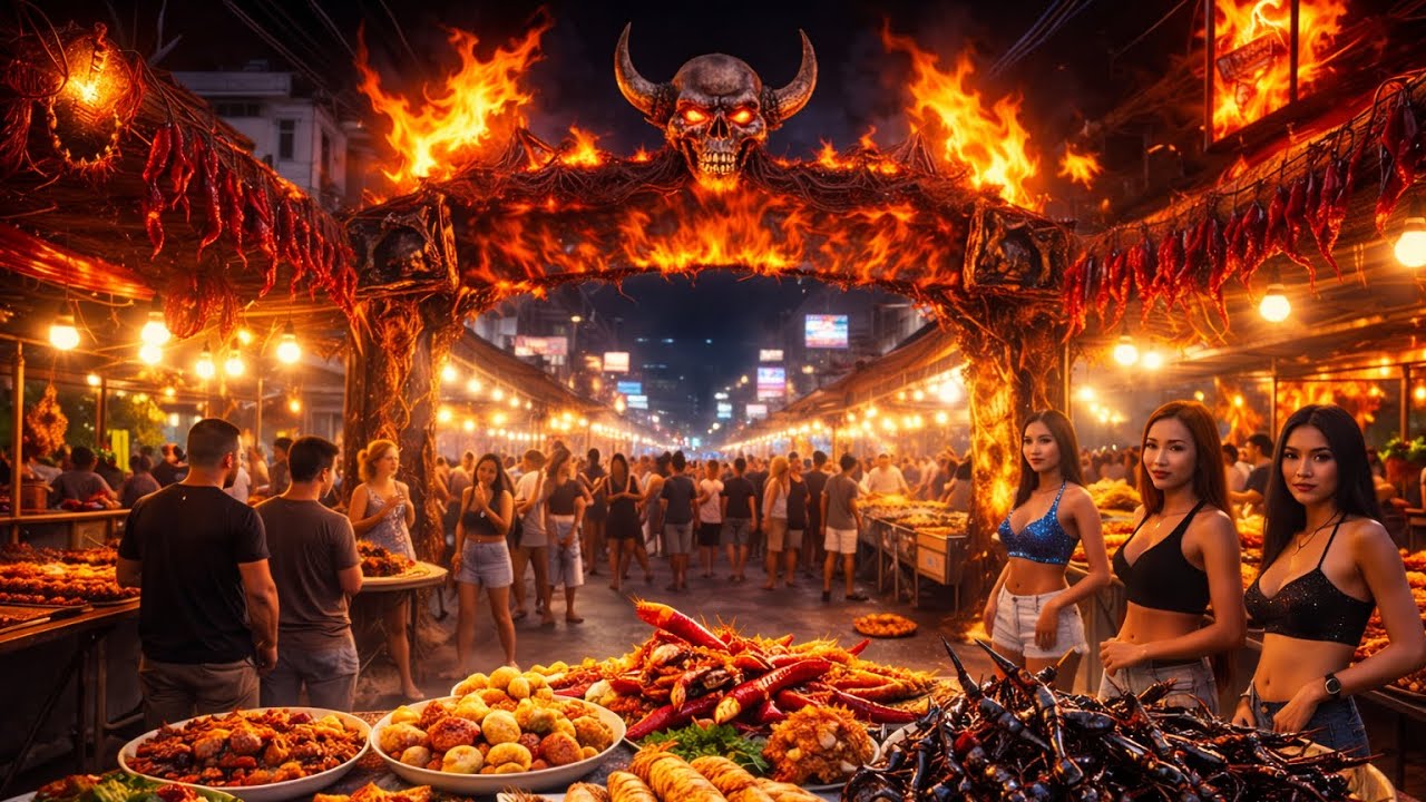 تمشيت في الشارع الممنوع في بانكوك… وشفت كلشي!