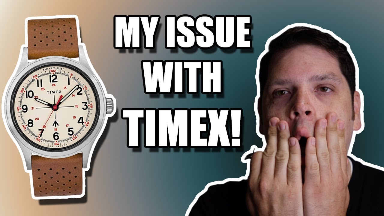 My 1st BROKEN Timex Watch (Todd Snyder Vintage Military Reissue)