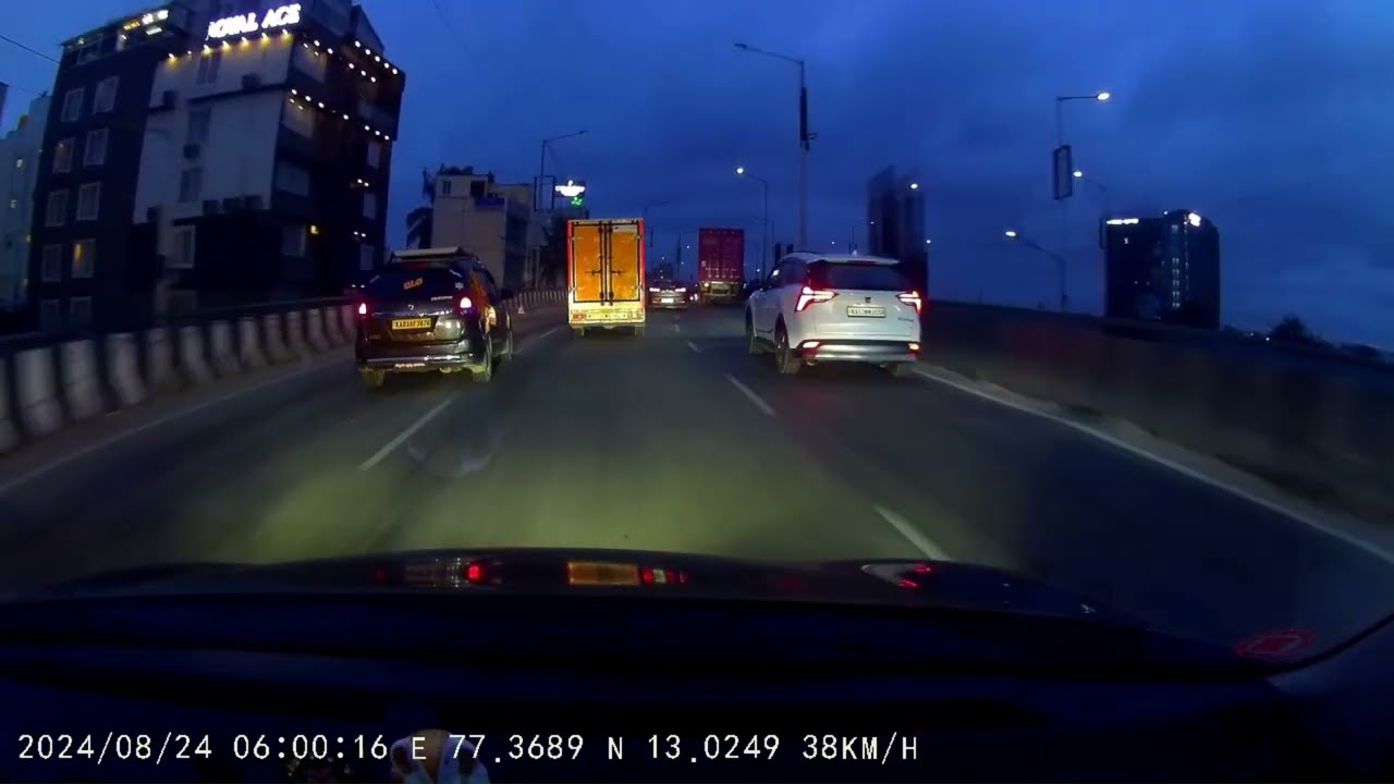 Bangalore to Mangalore Road Journey via Shiradi Ghat-Hassan - Car Dash Camera Video - Road status