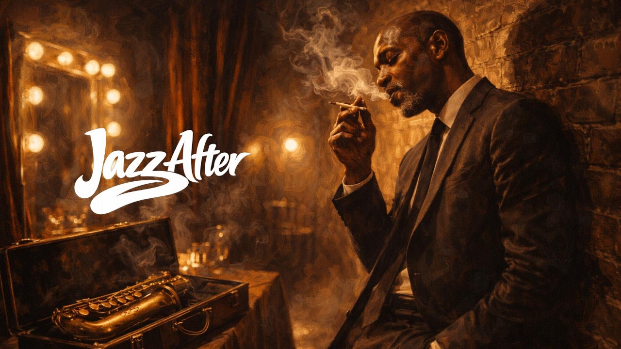 Backstage Before the Set | 1950s After-Hours Noir Jazz