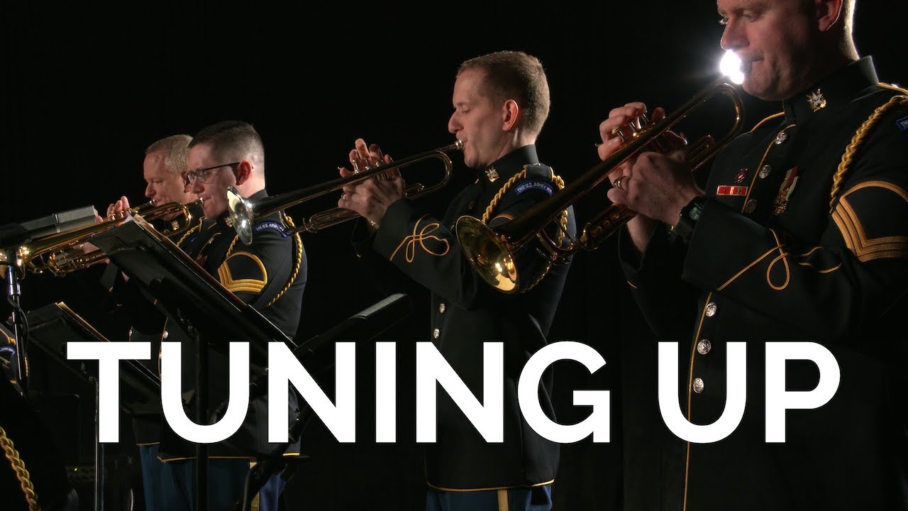 The U.S. Army Blues perform 