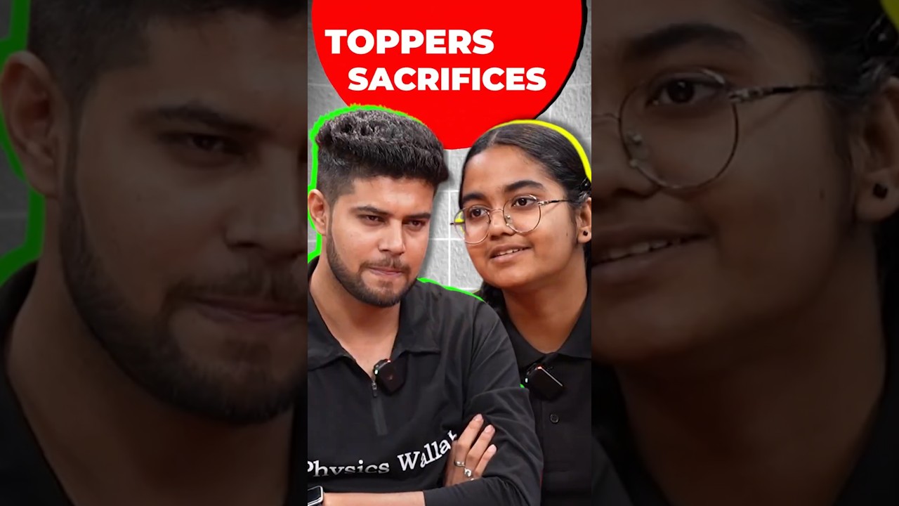 MP Board Rank 1 Topper ke Sacrifices 😢#motivation #physicswallah #mpboard #pw #alakhsir #shorts