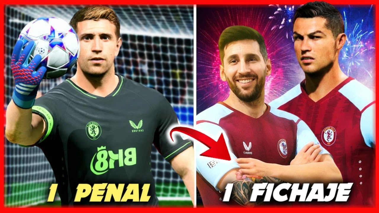 CADA PENAL QUE EL DIBU ATAJA = ASTON VILLA MEJORA +1