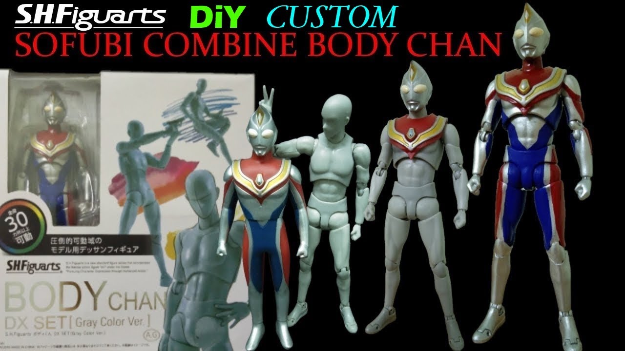 This method is really easy to make SHF Ultraman Dyna Flash-カスタムフィギュアーツ ウルトラマンダイナフラッシュ