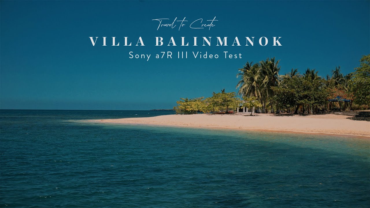 VILLA BALINMANOK - Travel to Create // Sony a7RIII 24-70mm f/2.8 GM Color Graded Slog2 4K Video Test
